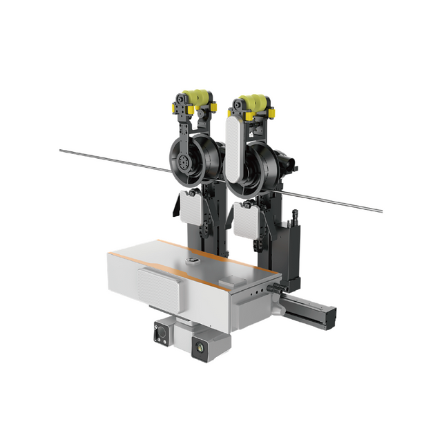 Робот для осмотра и удаления наледи на линиях электропередачи с функцией интеллектуального мониторинга