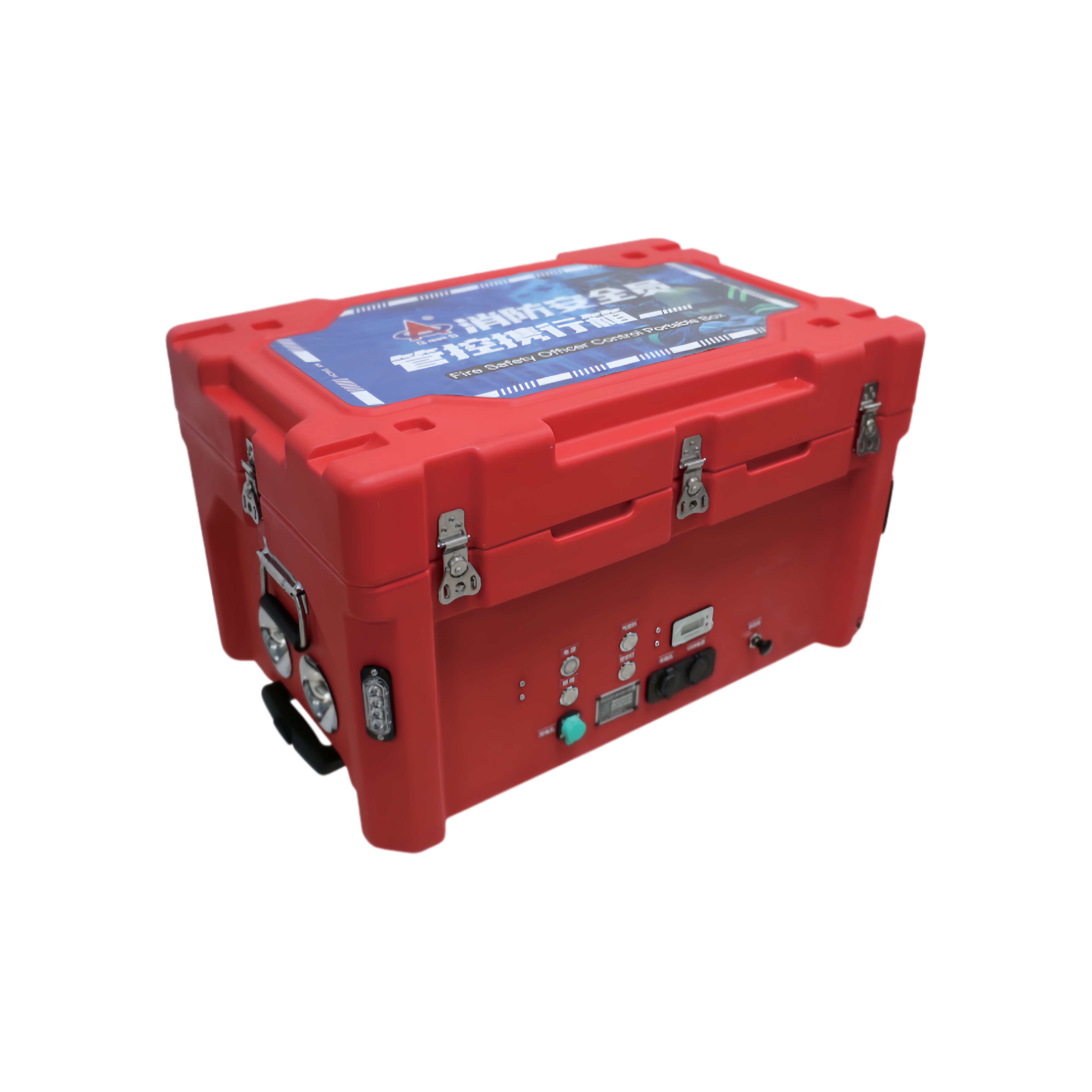 Кейс для безопасных боевых действий пожарных: оборудование для обнаружения, предупреждения и освещения