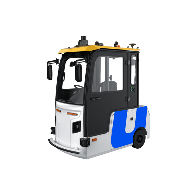 Безманипулярный логистический тягач уровня L4 | Нагрузка 5000-30000 кг Транспортировка на заводе/аэропорту Автоматическое сцепление Точное сцепление 3 см Быстрая зарядка