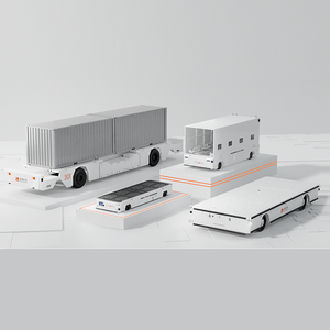 ​​Тяжёлый беспилотный грузовой робот для открытых площадок (AGV)​​